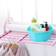 Multi-function Hanging Window Sill Drying Rack Easy Folding Drying Rack Balcony Retractable Drying Shoe Rack