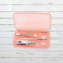 Mini Nail Clipper Set Beauty Nail Tool Set Multifunctional Beauty Set With Plastic Storage Case, (4 Pc Set)