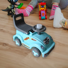 Kids City Ride-On Push Car – Backrest & Musical Horn for Toddlers (Boys & Girls)