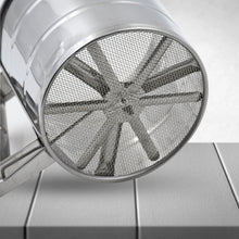 Stainless Steel Flour Sifter – Handheld Baking Sieve with Measuring Scale