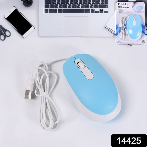 3 Button Ergonomic Design Wired Computer Mouse