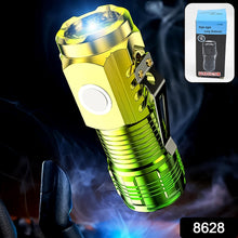 USB Chargeable Mini 3 LED Flashlight / Torch Light (1 Pc)