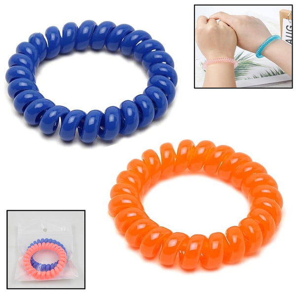 Telephone Wire Hair bands Pack of 2 Pc / Multicolour), Hair accessories