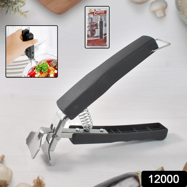 Anti Heat Bowl clamp Holder Stainless Steel Dish Tray Clip Kitchen Accessories Scald Plate Take Bowl Dish Pot Holder Carrier Clamp Clip Handle