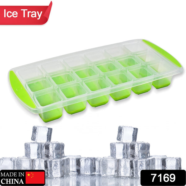 18-Cavity -Up Ice Cube Tray - Flexible Silicone, Easy Release 100% BPA-Free