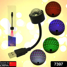 USB Star Projector & Disco Ball Light for Car & Bedroom Decor