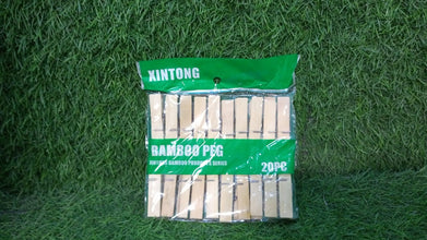 Multipurpose Wooden Heavy Clips – Clothespins, Craft Clips for Arts & Crafts (20 Pieces)