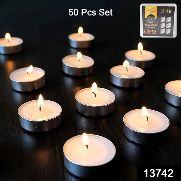 Tealight Candles Set, Smokeless Candles (50 Pcs set)