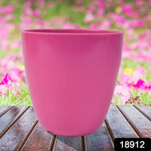 Plastic Flower Valencia (Pot) Home and Outdoor (1 Pc/Mix Colour)