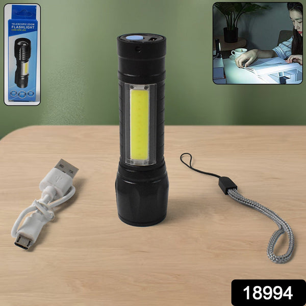 Mini 2 in 1 High Power Pocket Torch Light (1 Pc / Mix Design)
