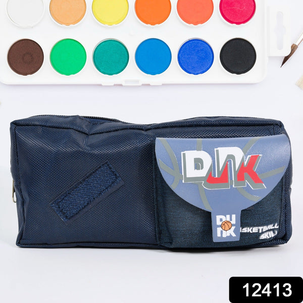 Pencil Pouch With Zipper, Students Pencil Case Large Capacity, Makeup Pouch, Stationery Bag (1 Pc)