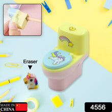 Fun & Functional! Toilet Sharpener with Eraser (2 Pc Set)
