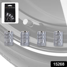 Tire Valve Stem Caps Fit for Genesis Cars. Air Valve Caps Suit for Most Car Truck SUV Wheel Accessories 4pcs Silver.