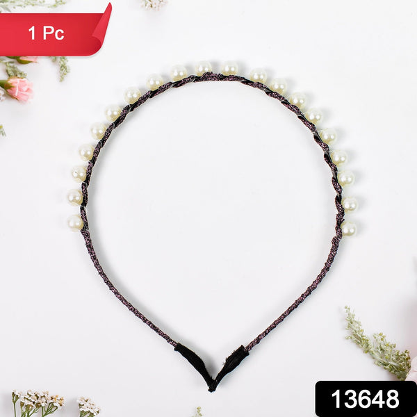 Hairband Pearls Fancy Party Hairband (1 Pc / Mix Design), Hair accessories