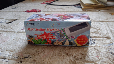 Mini Plastic Bag Sealer – Portable Heat Sealing Machine, Battery Operated (1 Pc / Mix Design)