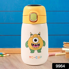 Stainless Steel Single Wall Insulated Flip Lid Kids Water Bottle (300 ML Approx)