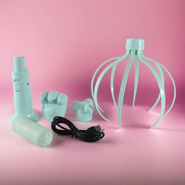 Head Massager Scalp Massaging Tool Relaxation Tool (1 Pc)