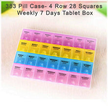 Weekly Pill Case 28-Slot Medicine Organizer