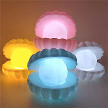 Pearl Shell Night Lamp Decorate Desk Lights For Bedroom & Home