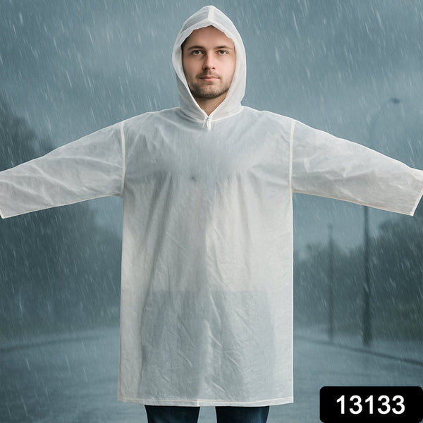 Raincoat Protect Body Arms Legs, Waterproof Reusable Rain Suit for Outdoor Accessory (1pc)
