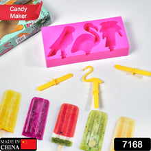Fancy Ice Candy Mould Maker - Food-Grade Reusable sicle Molds, Ice Cream and Kulfi Sticks for All Ages