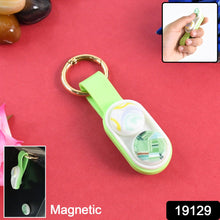 2-in-1 Magnetic Push Pop Keychain Toy