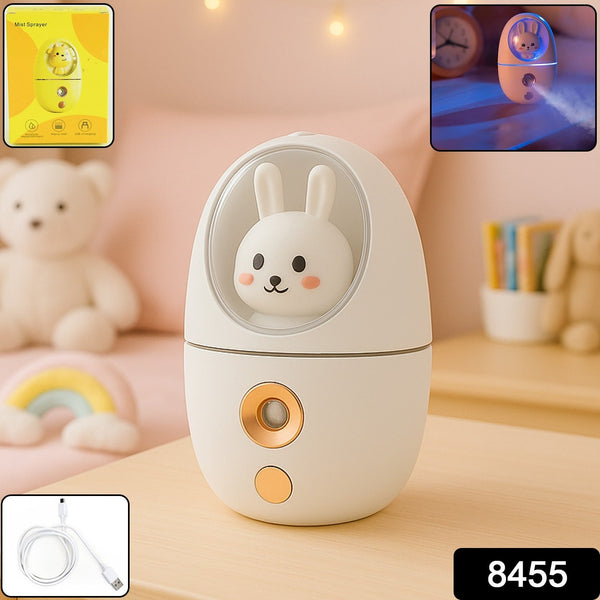 USB Rechargeable Bunny Design Mini Humidifier & Mist Sprayer