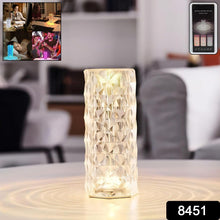 Premium Diamond Cut Crystal Table Lamp (1 Pc / Without Remote & Cable)