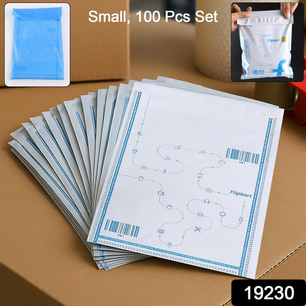 Flipkart Branded Security Courier Bags Small Size, 100 Pcs Set