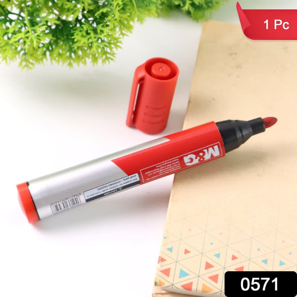 Marker Red Ink, Bold Tip, Quick-Dry Alcohol-BQased Marker (1 Pc)