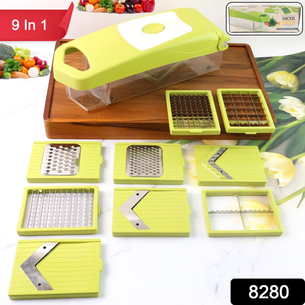 Premium 9-in-1 Multi-functional Vegetable Cutter