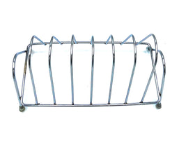 Stainless Steel Square Plate Rack Stand Holder for Kitchen