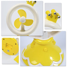 PRINCESS PORTABLE FAN BRIGHT COLOR DESKTOP OFFICE USB & BATTRY OPERATE FAN (Battery Not Include)
