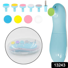 Safe Baby Nail Clippers | 6-in-1 Electric Trimmer Tool