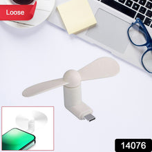 Micro / Android USB Mini Fan Flexible USB Fan (1 Pc / Loose)