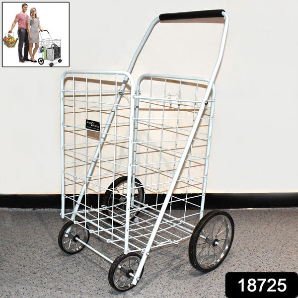 Foldable Shopping Trolley with Wheels ( MOQ :- 2 Pc)