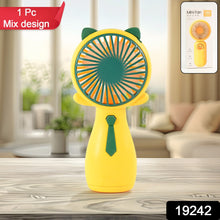Rechargeable Mini Handheld Fan (1 Pc)