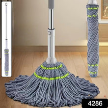 Squeeze Twist Mop Self Wringing Mop, Stainless Steel Handle (1 Pc)
