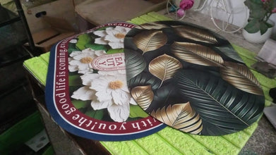 3D Visual Anti-Slip Absorbent Mat New Soft Super Absorbent Floor Mats, Cute Flowers Shower Drying Bathroom Mat (Mix Design / 1 Pc)