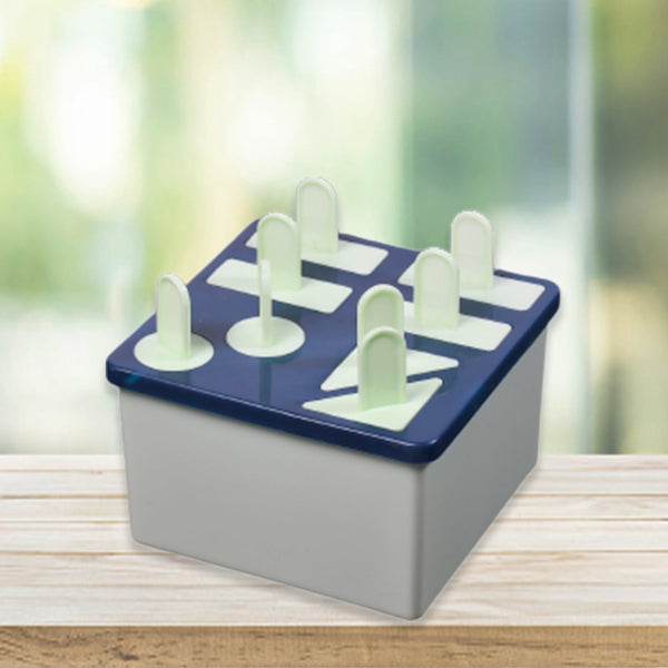 Plastic Kulfi Mold, Kulfi Molds 8 pcs Tray Ice Cream Mold Reusable Frozen Kulfi Maker sicle Sticks Lolly Ice sicle Candy Mold for Children