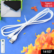 USB to Type-C Fast Charging and Data Transfer Cable – 150 cm