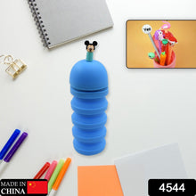 Silicone Telescopic Pencil Case – Large Capacity, Zipper Closure, Perfect for School & Office