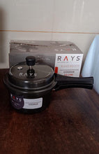Aluminium Rays Black Beauty Pressure Cookers With Outer Lid (2.5 Litres / 1-Year warranty, ISI Number :- 2347, BIS Number :- CM/L -7600164310
