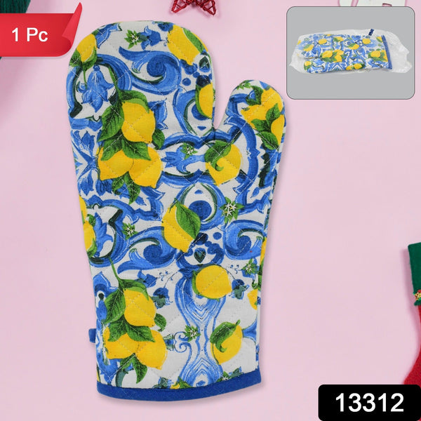 Lemon Oven Mitts Gloves (1 Pc / Big)