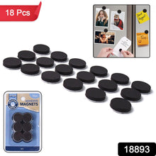 Magnets with Adhesive Backing Magnetic Tape Magnet Strips (18 Pcs Set)