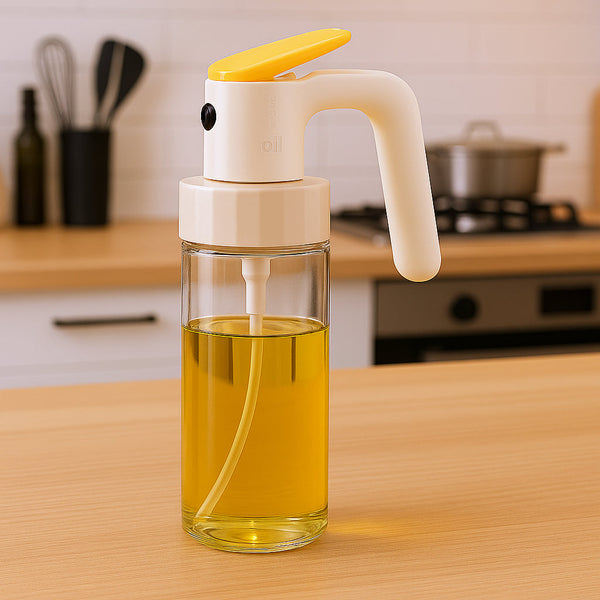 Glass Oil Sprayer Bottle Approx 250ML (1 Pc)