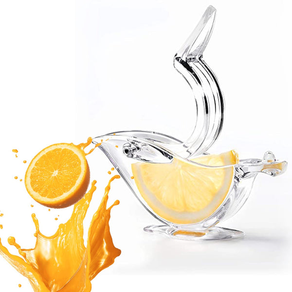 Bird-Shaped Lemon Squeezer for Citrus Fruits (Portable, Color Box)